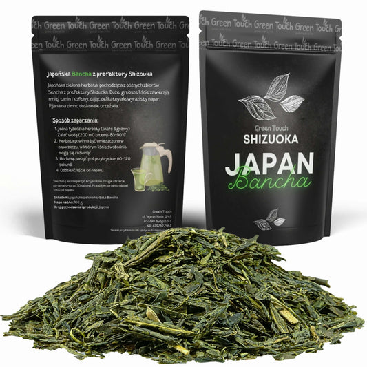 Zestaw herbat zielonych japońskich 400 g bancha sencha kagoshima genmaicha