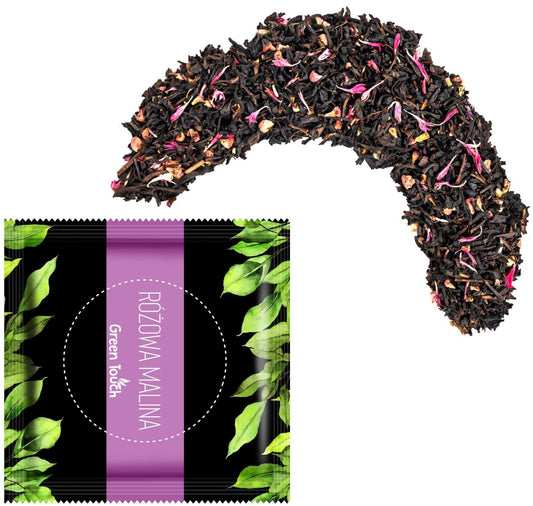 Herbata czarna Różowa malina w saszetce